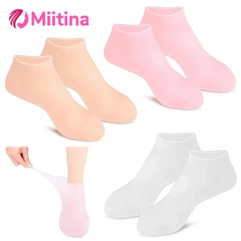 2 Pairs Moisturizing Socks Vexiyo