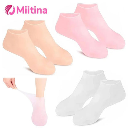 2 Pairs Moisturizing Socks Vexiyo