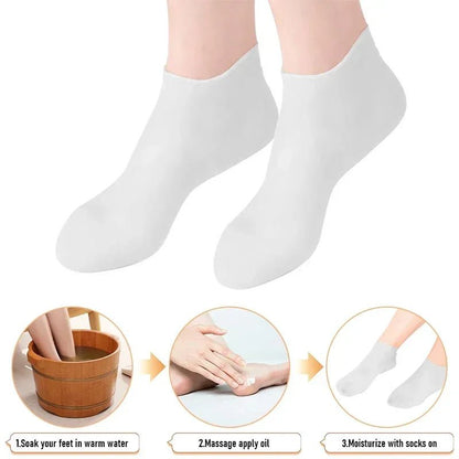 2 Pairs Moisturizing Socks Vexiyo