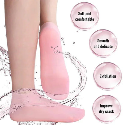 2 Pairs Moisturizing Socks Vexiyo