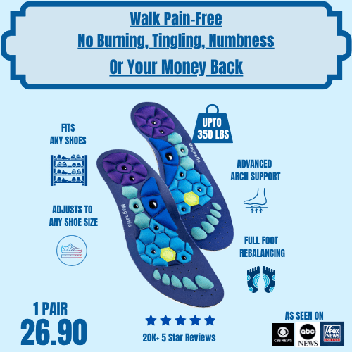 Foot Pain Relief Insoles Vexiyo
