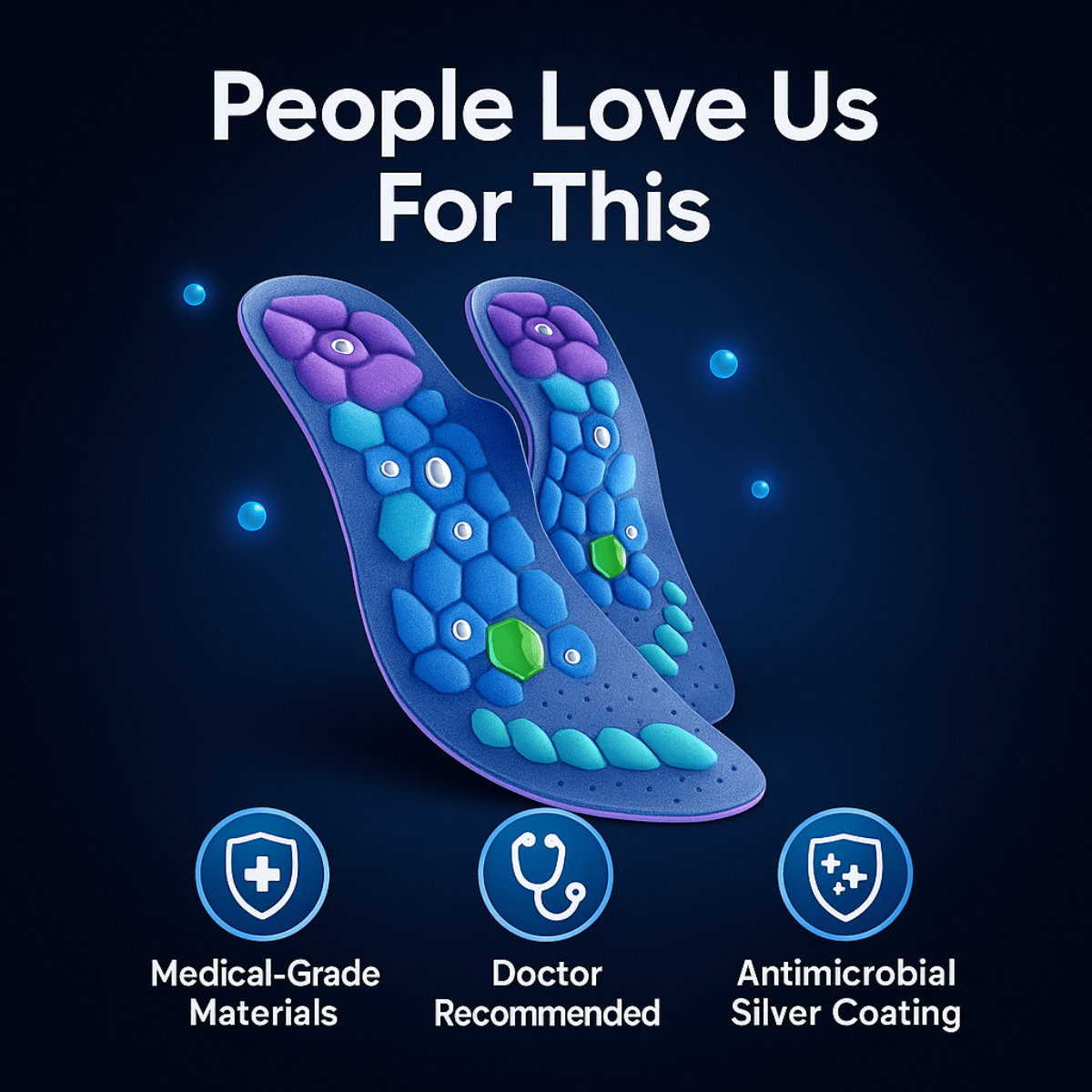 Neuropathy Relief Insoles Vexiyo