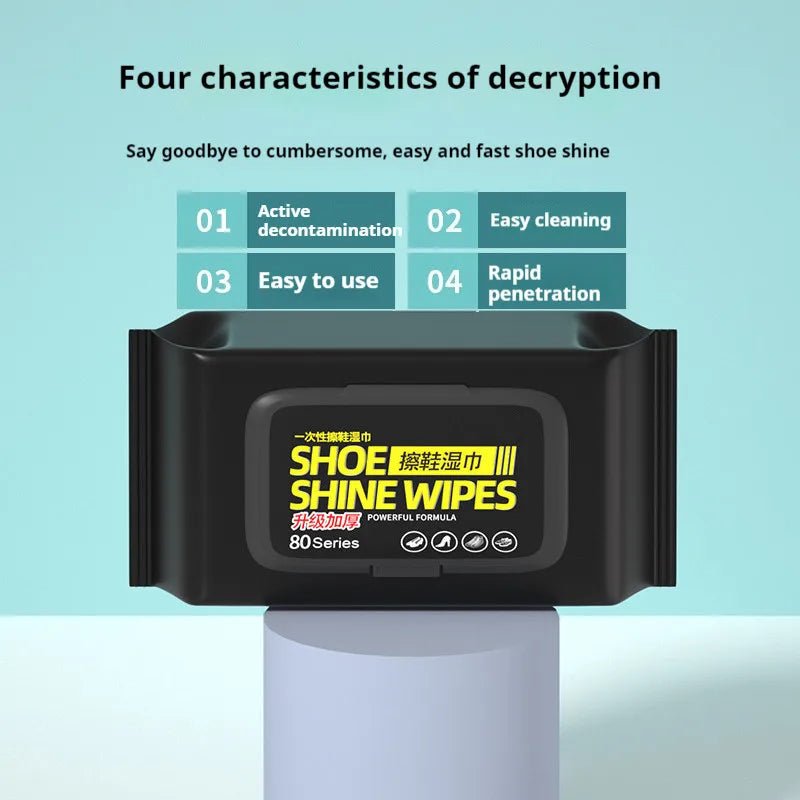 Premium Shoe Cleaning Wipes Vexiyo